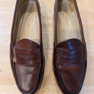 VINTAGE Cole Haan Penny Loafer, Brown, Men's Size 9, Excellent Condition - Worn